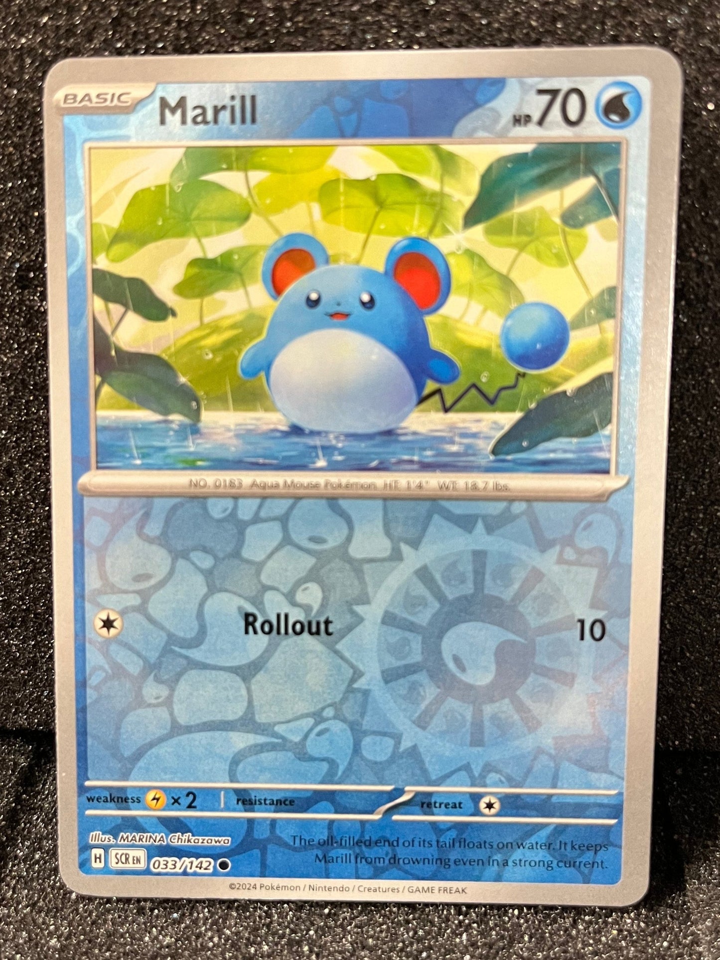 033 Marill Reverse Holo