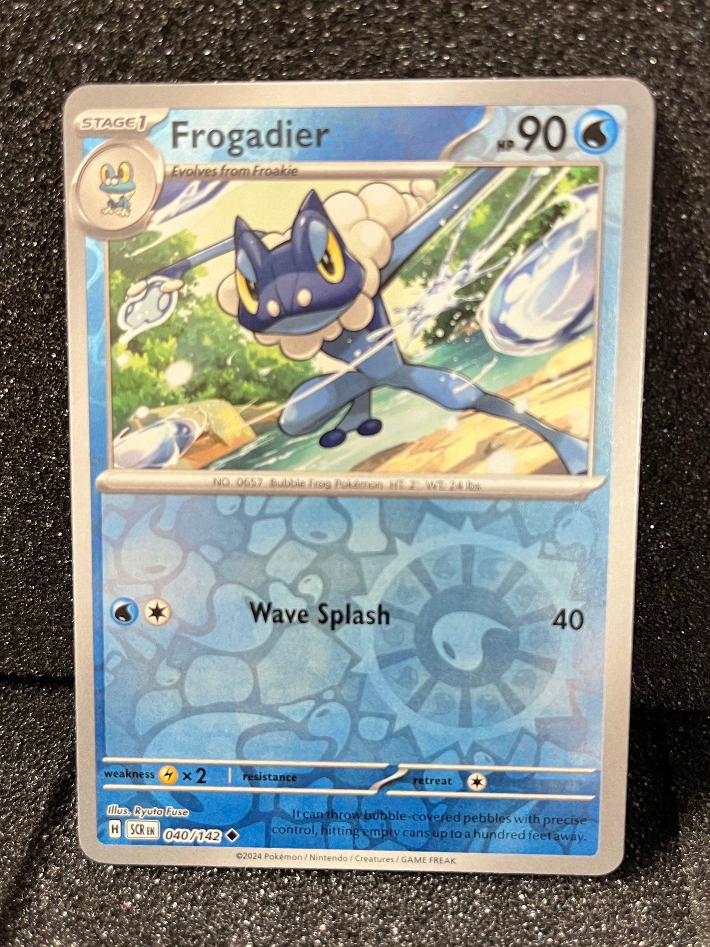 040 Frogadier Reverse Holo