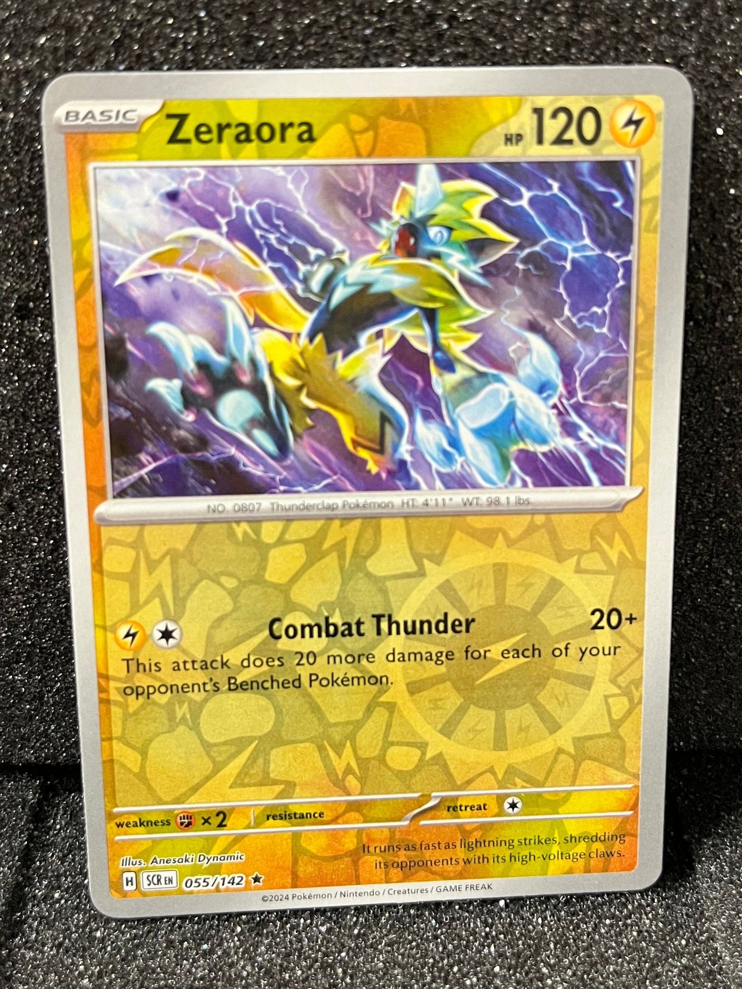 055 Zeraora Reverse Holo