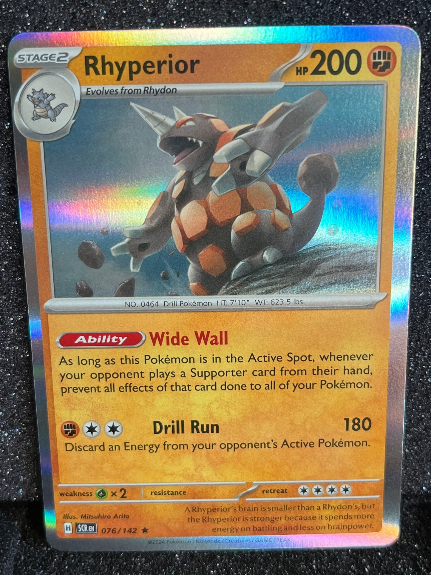 076 Rhyperior Holo