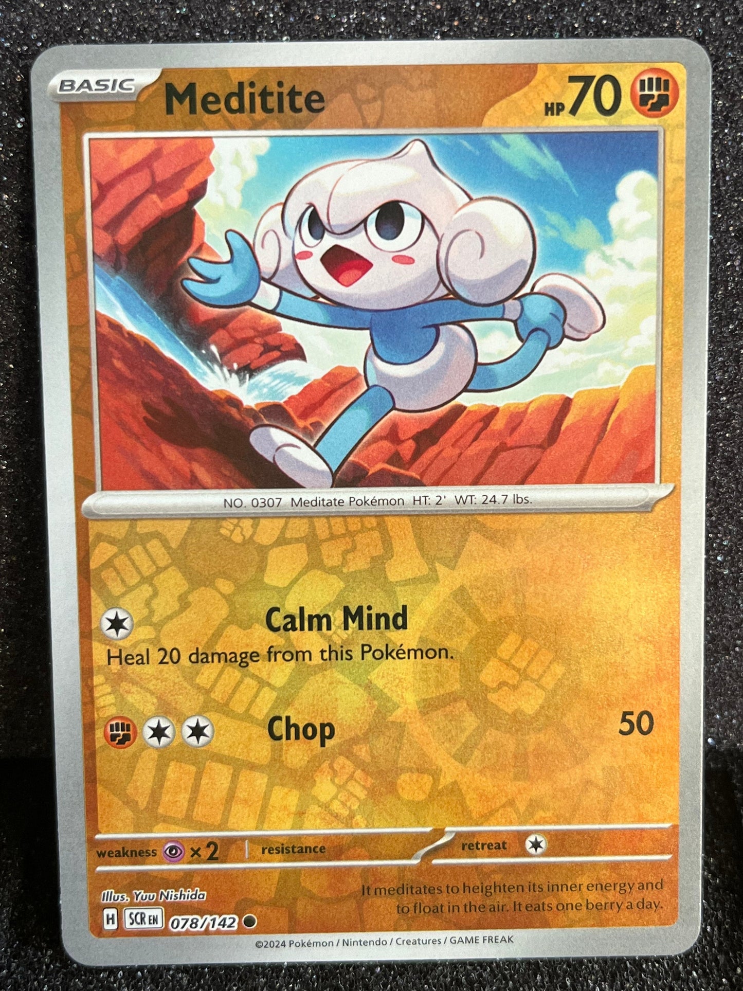 078 Meditite Reverse Holo