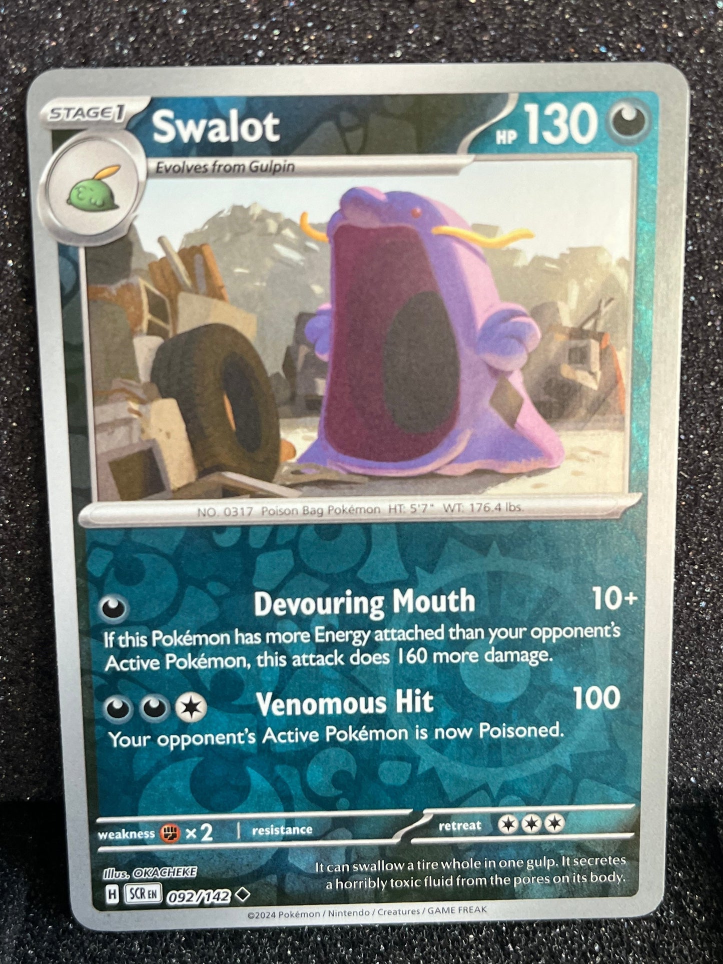 092 Swalot Reverse Holo