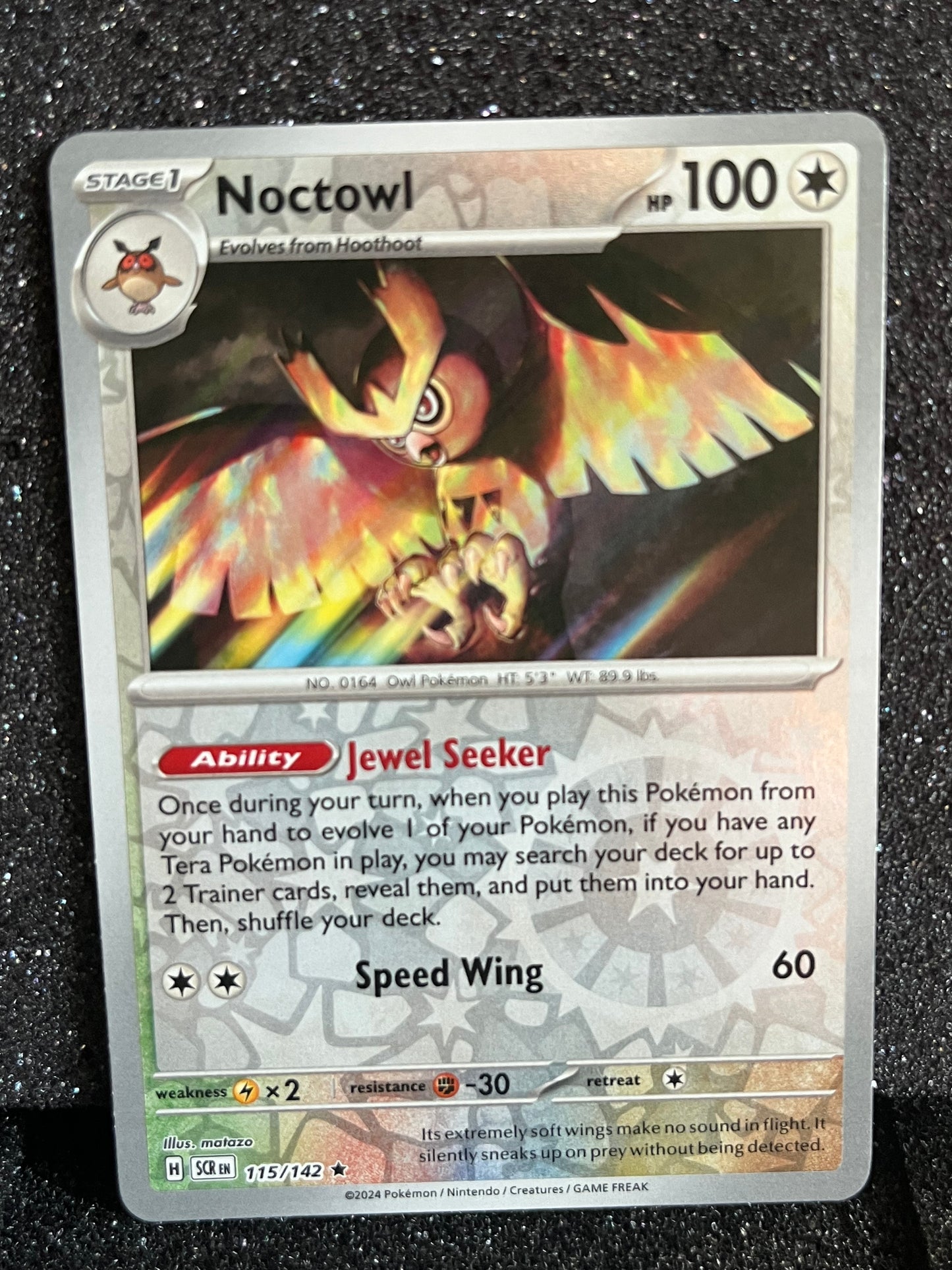 115 Noctowl Reverse Holo