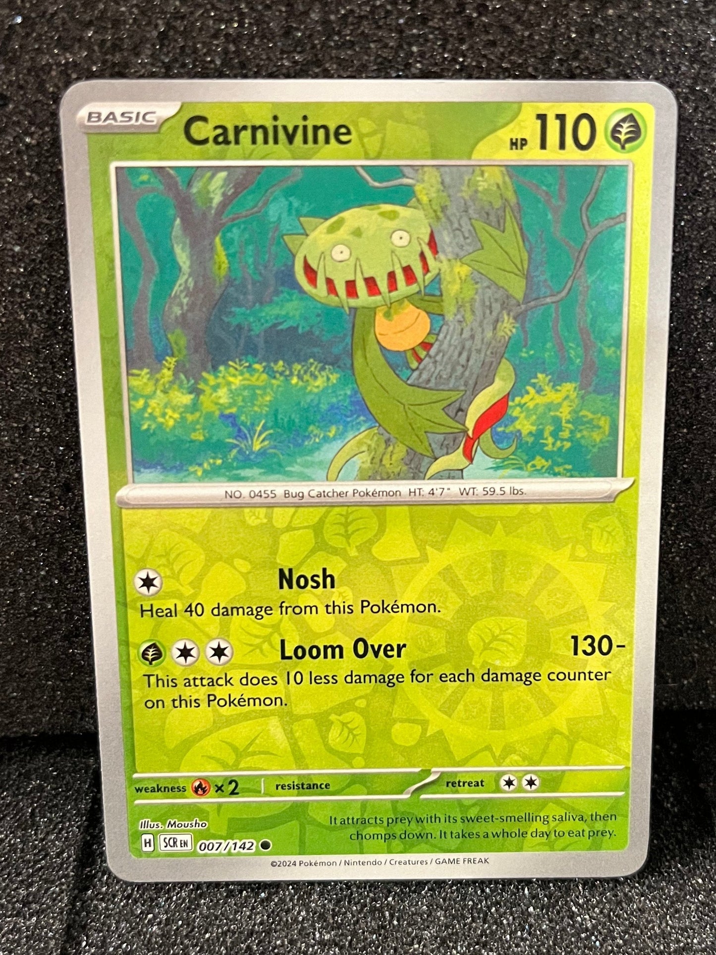 007 Carnivine Reverse Holo