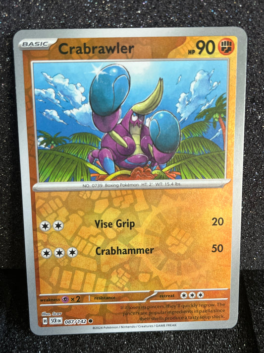 087 Crabrawler Reverse Holo