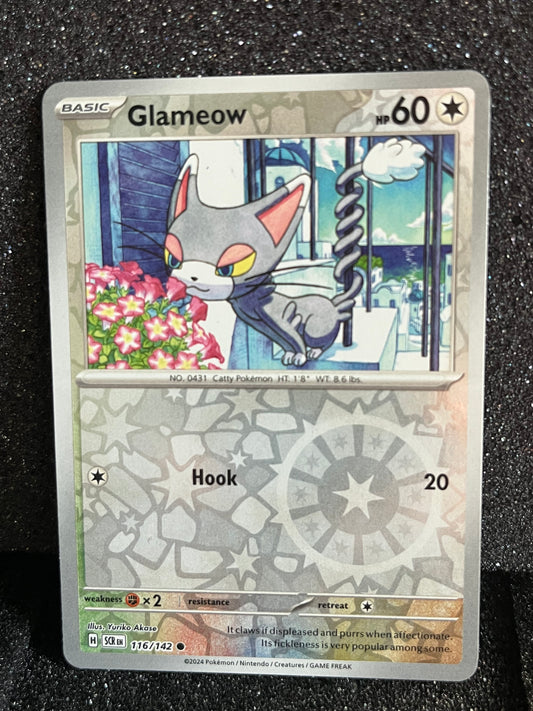 116 Glameow Reverse Holo