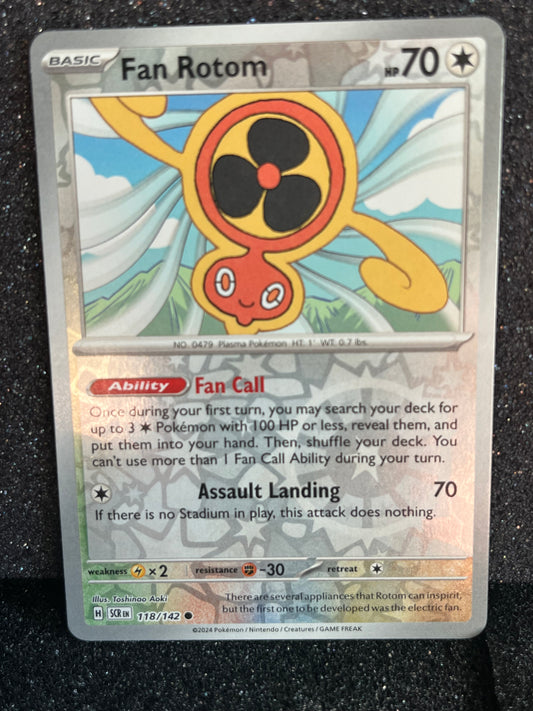 118 Fan Rotom Reverse Holo