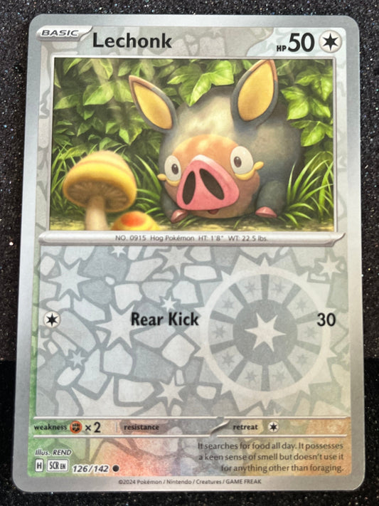 126 Lechonk Reverse Holo